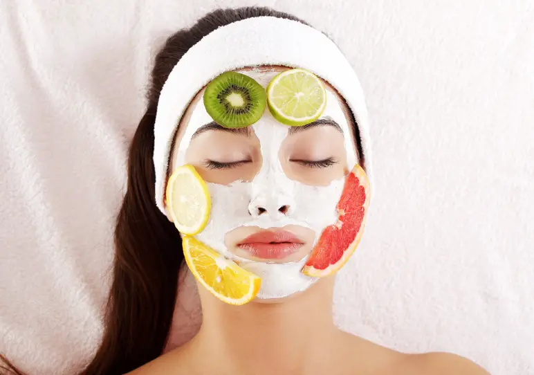 ماسک یخ میوه ای