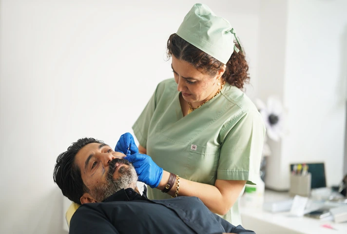 بهترین دکتر تزریق بوتاکس گلسار رشت